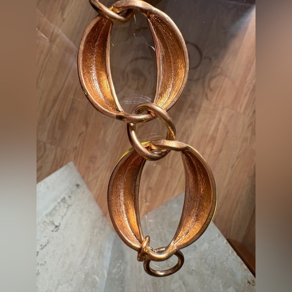 J. Crew lime and cream Chain Bracelet with Polished Finish - Picture 4 of 9